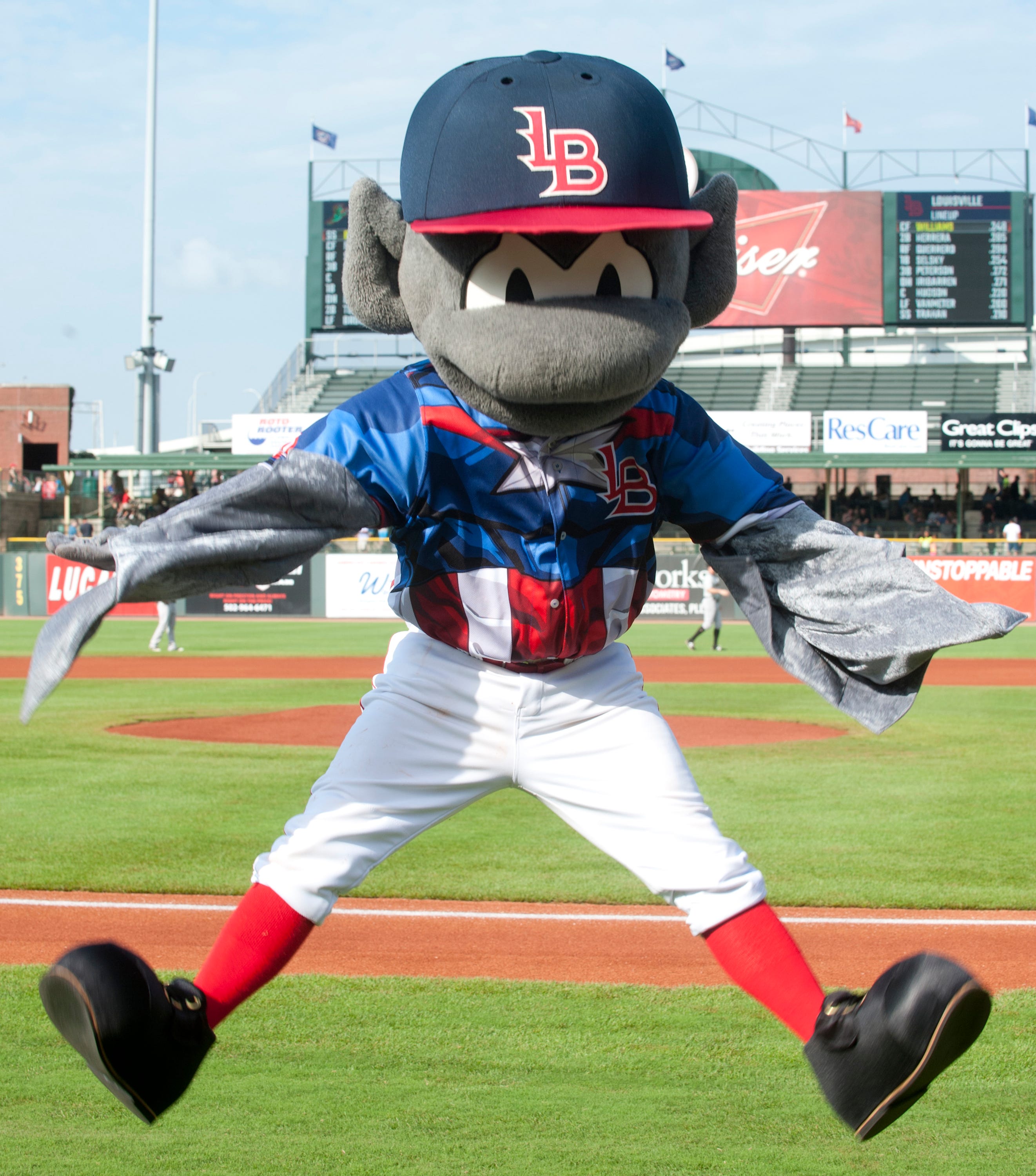 louisville bats jersey